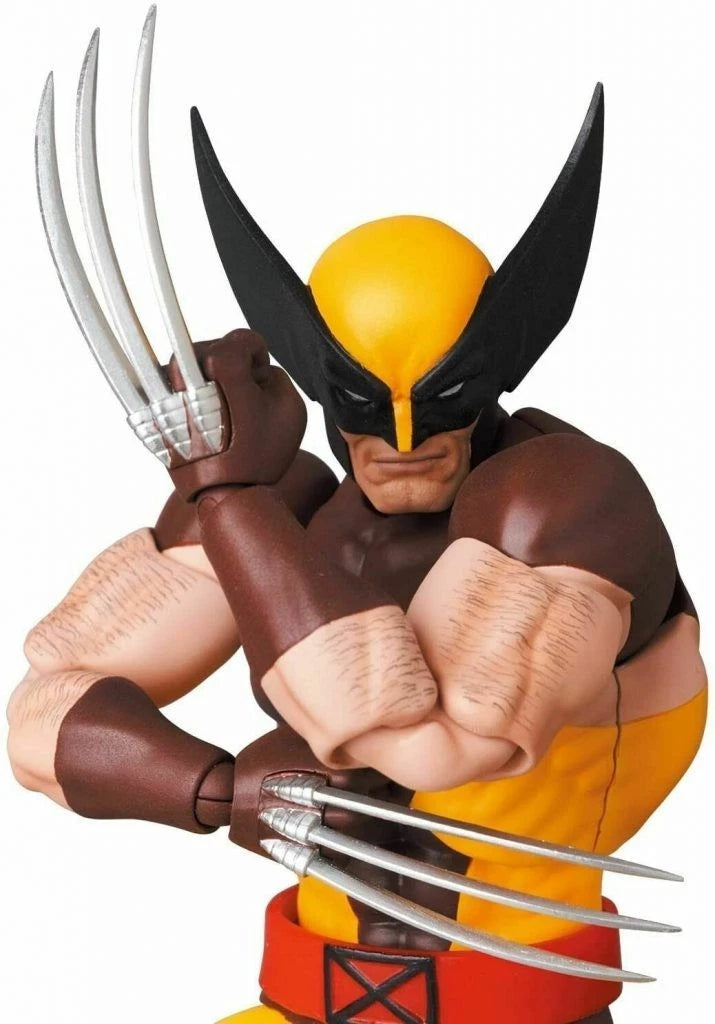 New Medicom Toy Mafex No.138 Brown Costume Wolverine Action Figure