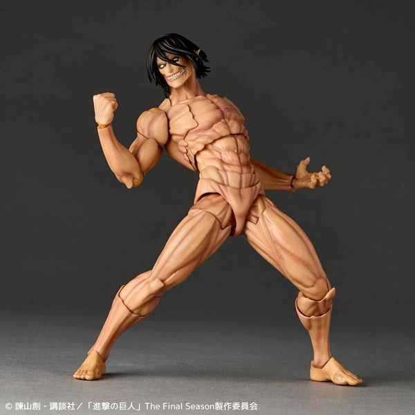 Kaiyodo Revoltech Amazing Yamaguchi Attack On Titan Eren Yeager + Bonus