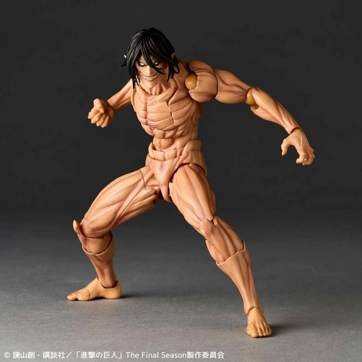 Kaiyodo Revoltech Amazing Yamaguchi Attack On Titan Eren Yeager + Bonus