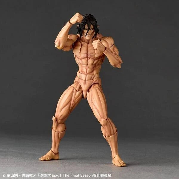 Kaiyodo Revoltech Amazing Yamaguchi Attack On Titan Eren Yeager + Bonus