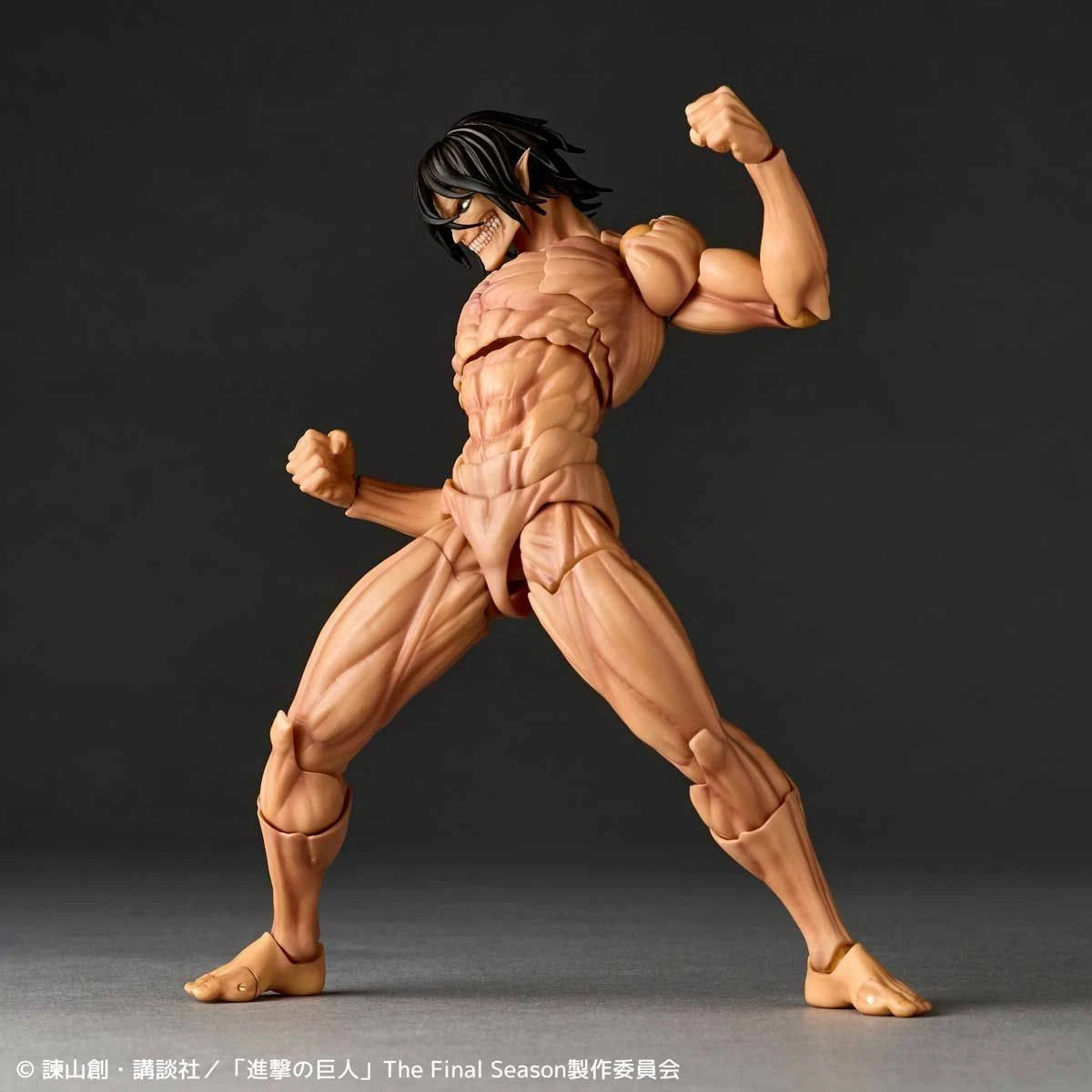 Kaiyodo Revoltech Amazing Yamaguchi Attack On Titan Eren Yeager + Bonus