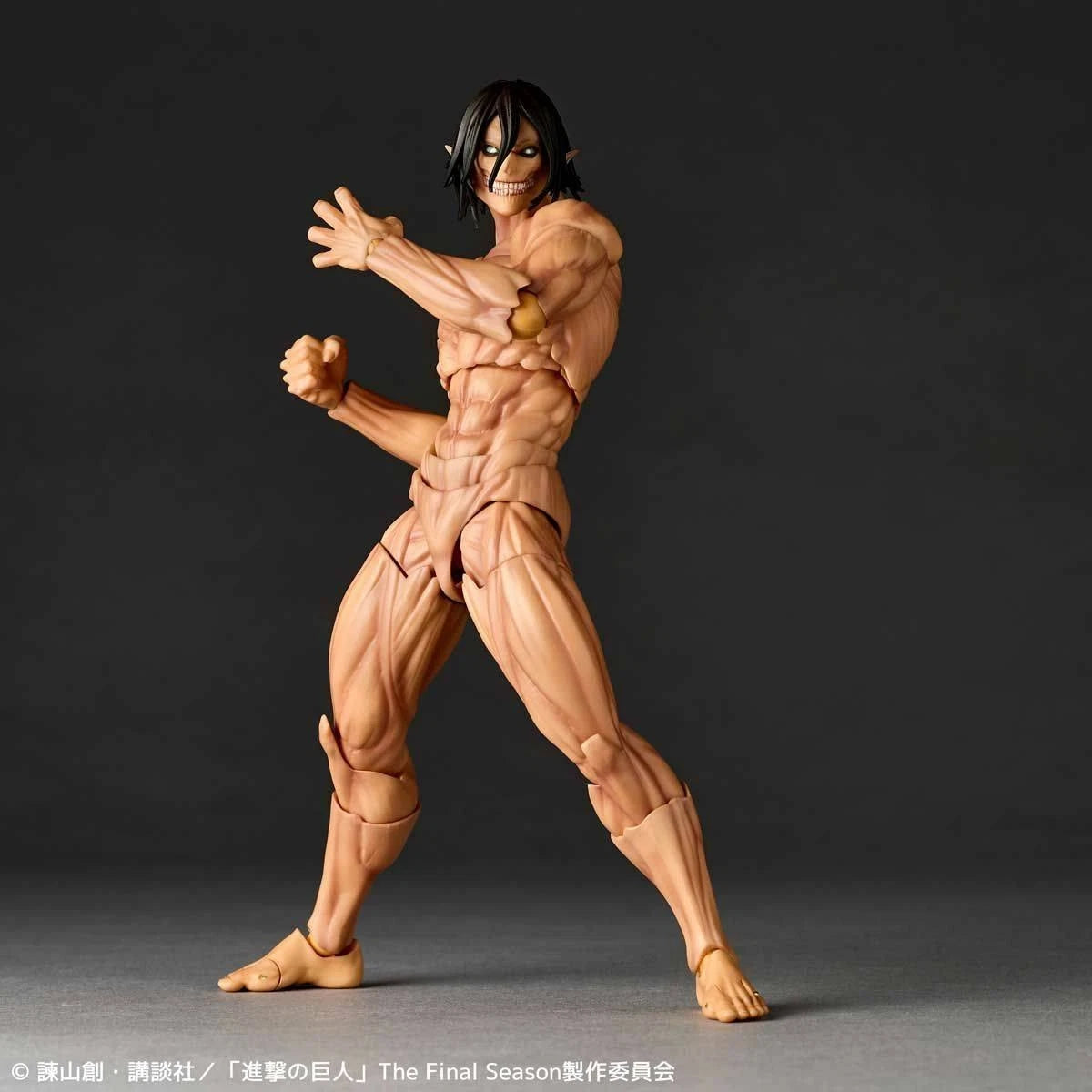 Kaiyodo Revoltech Amazing Yamaguchi Attack On Titan Eren Yeager + Bonus