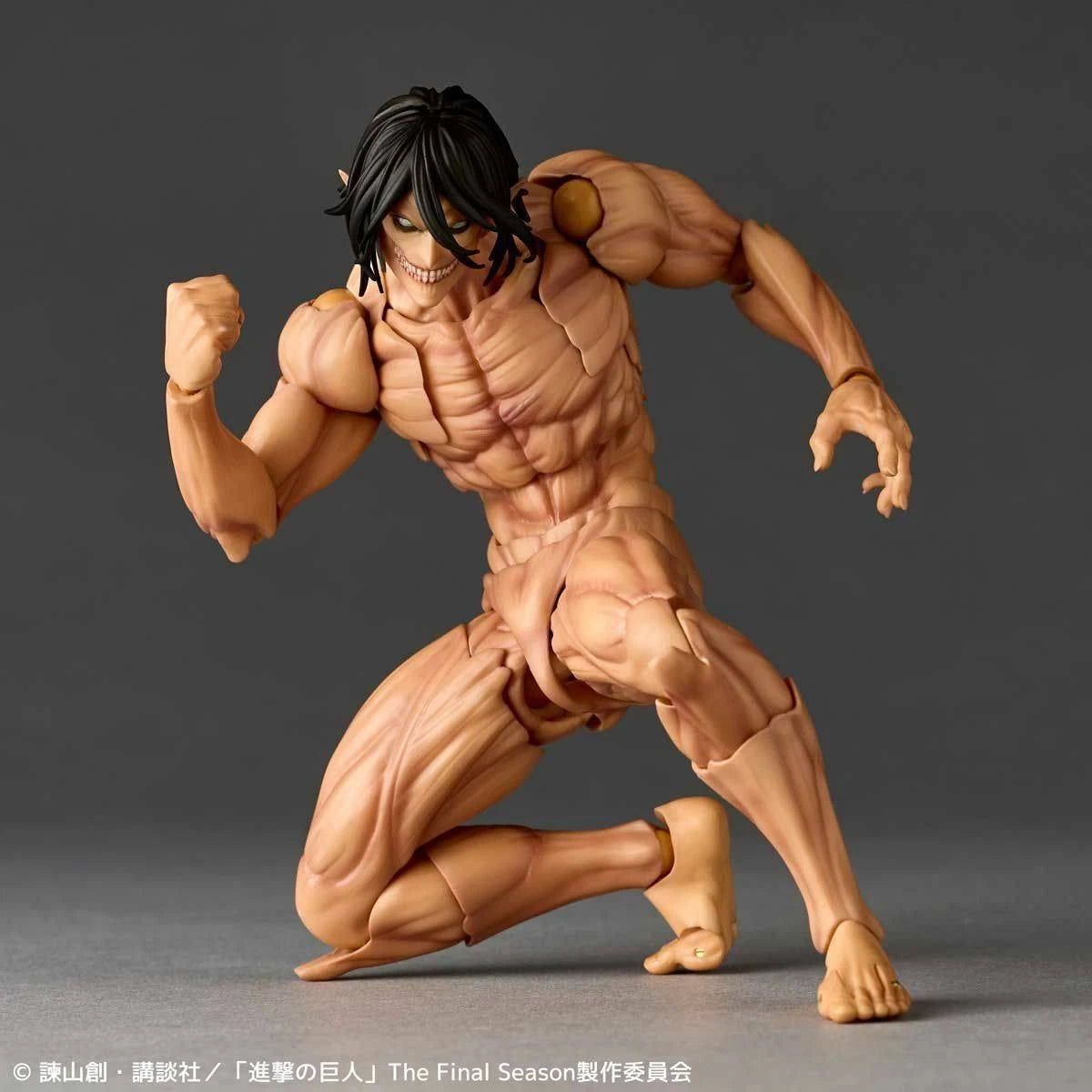 Kaiyodo Revoltech Amazing Yamaguchi Attack On Titan Eren Yeager + Bonus