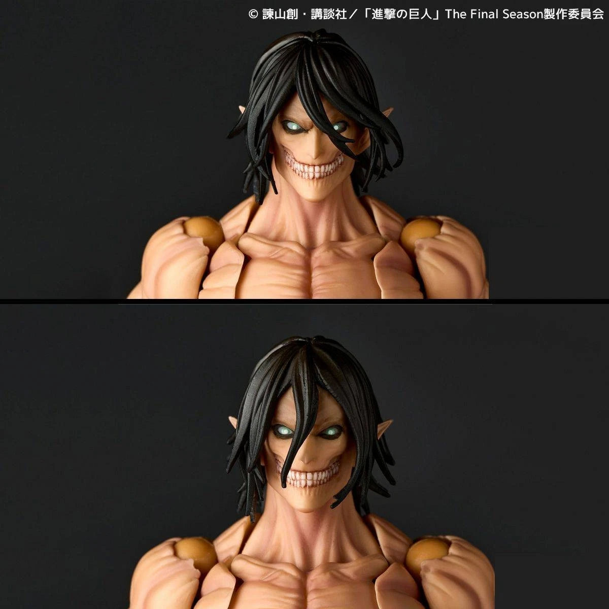 Kaiyodo Revoltech Amazing Yamaguchi Attack On Titan Eren Yeager + Bonus