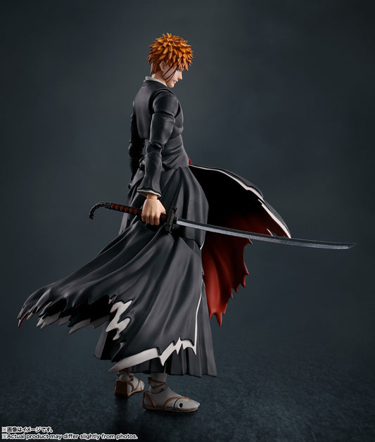 Bandai Shf S.H.Figuarts Bleach Getsugatensho Ichigo Kurosaki Action Figure