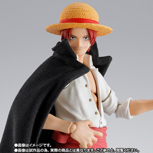 Bandai SHF S.H.Figuarts One Piece Shanks & Childhood Monkey D. Luffy Action Figure