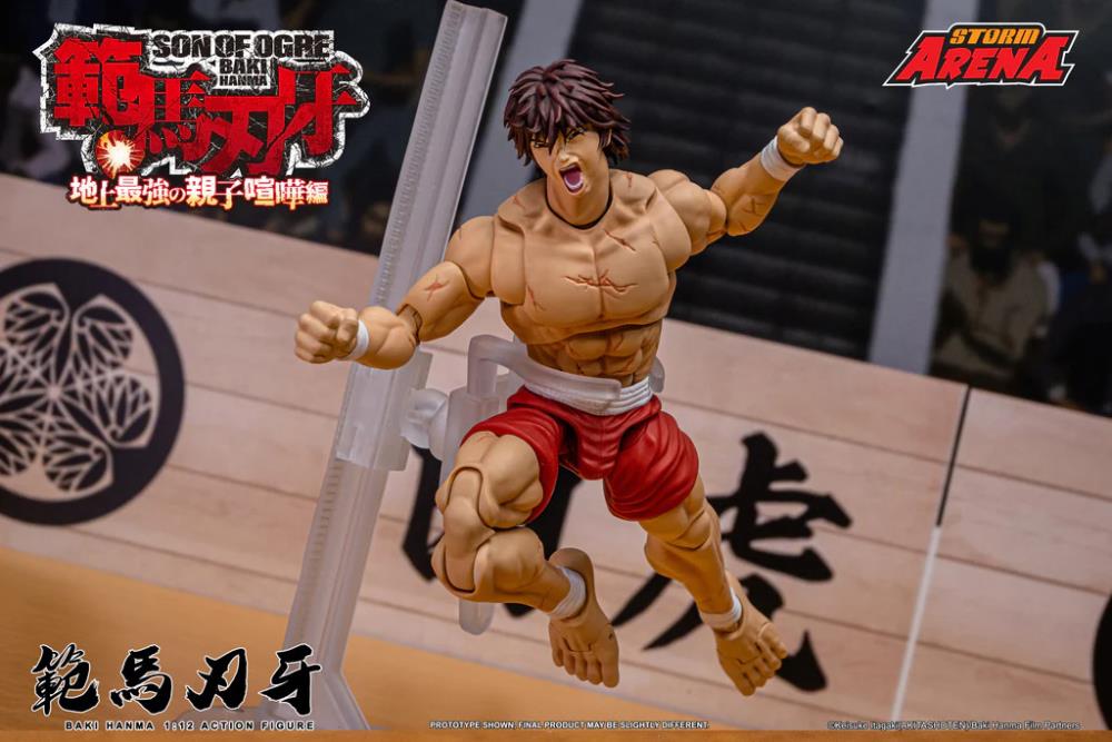 Storm Collectibles Storm Arena 1/12 Baki Hanma: Son Of Ogre Action Figure