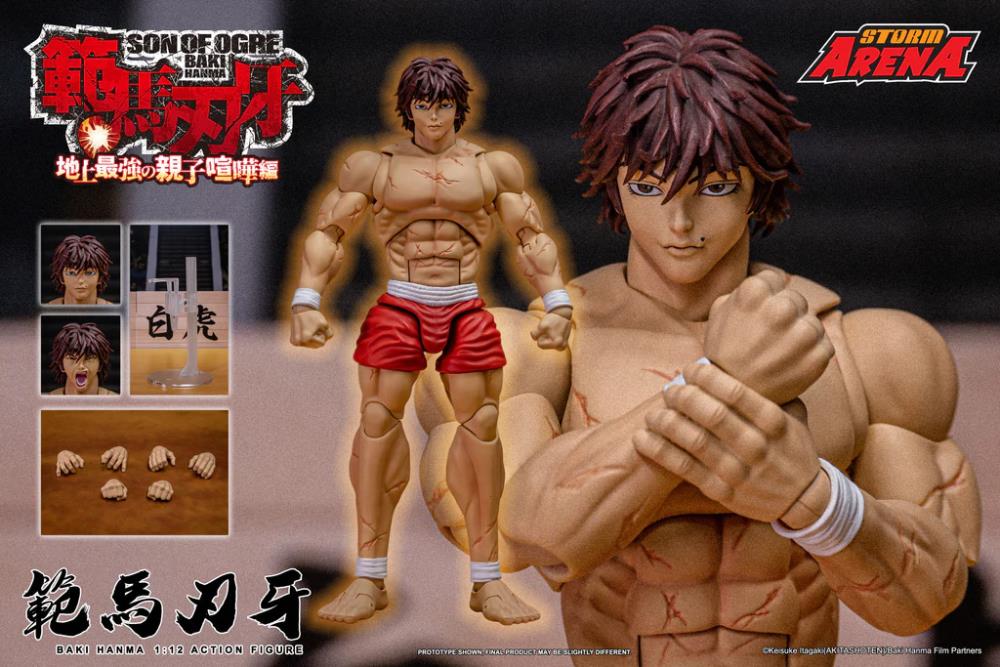 Storm Collectibles Storm Arena 1/12 Baki Hanma: Son Of Ogre Action Figure