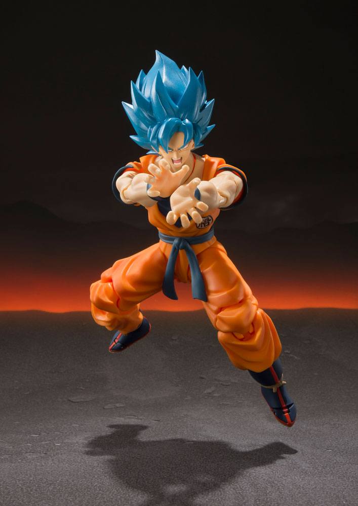 Bandai SHF S.H.Figuarts Dragon Ball Super Saiyan Blue Ssgss Ssb Goku Figure