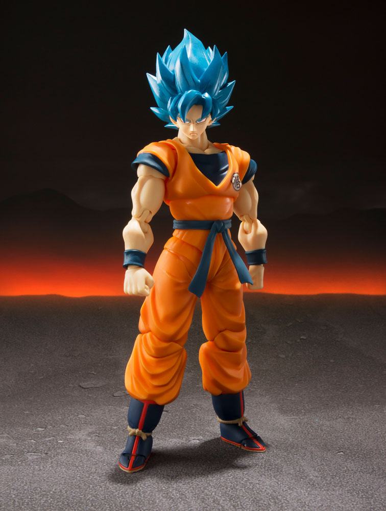 Bandai SHF S.H.Figuarts Dragon Ball Super Saiyan Blue Ssgss Ssb Goku Figure