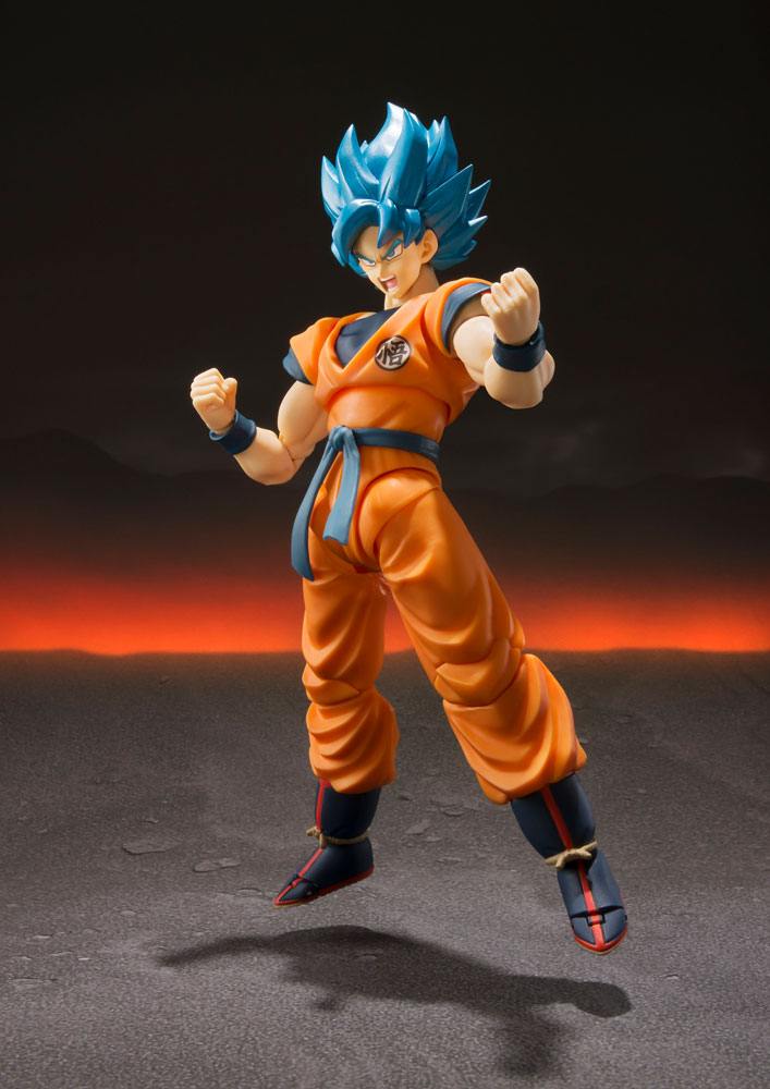 Bandai SHF S.H.Figuarts Dragon Ball Super Saiyan Blue Ssgss Ssb Goku Figure