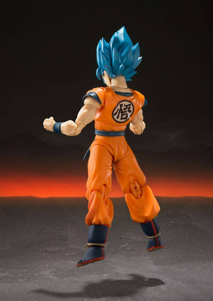 Bandai SHF S.H.Figuarts Dragon Ball Super Saiyan Blue Ssgss Ssb Goku Figure