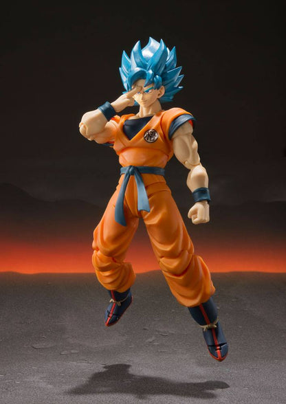 Bandai SHF S.H.Figuarts Dragon Ball Super Saiyan Blue Ssgss Ssb Goku Figure