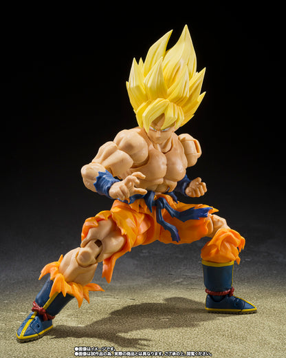 Bandai Shf S.H.Figuarts Dragon Ball Z Legendary Super Saiyan Goku Best Selection Action Figure