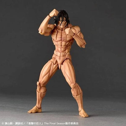Kaiyodo Revoltech Amazing Yamaguchi Attack On Titan Eren Yeager + Bonus