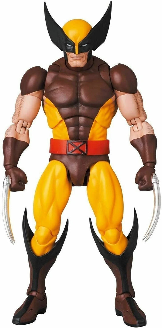 New Medicom Toy Mafex No.138 Brown Costume Wolverine Action Figure
