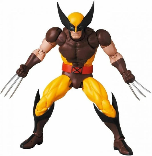 New Medicom Toy Mafex No.138 Brown Costume Wolverine Action Figure