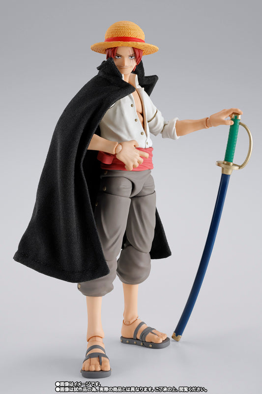 Bandai SHF S.H.Figuarts One Piece Shanks & Childhood Monkey D. Luffy Action Figure