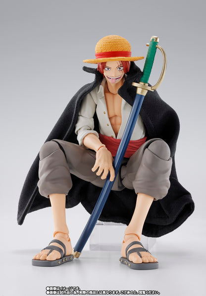 Bandai SHF S.H.Figuarts One Piece Shanks & Childhood Monkey D. Luffy Action Figure
