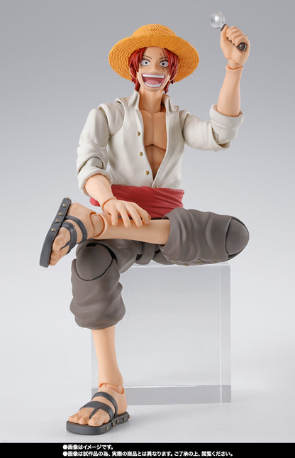 Bandai SHF S.H.Figuarts One Piece Shanks & Childhood Monkey D. Luffy Action Figure