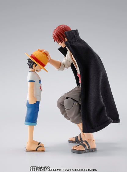Bandai SHF S.H.Figuarts One Piece Shanks & Childhood Monkey D. Luffy Action Figure