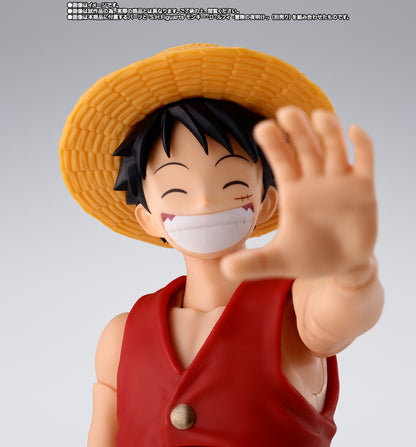 Bandai SHF S.H.Figuarts One Piece Shanks & Childhood Monkey D. Luffy Action Figure
