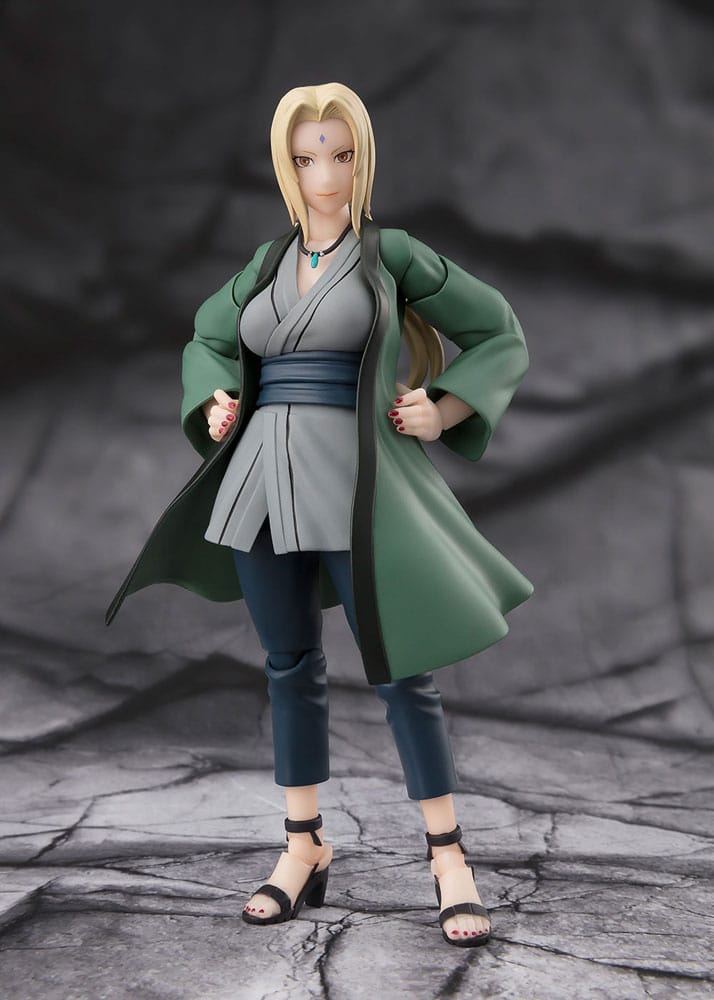 Bandai SHF S.H.Figuarts Naruto Shippuden Tsunade Medical Ninja Action Figure