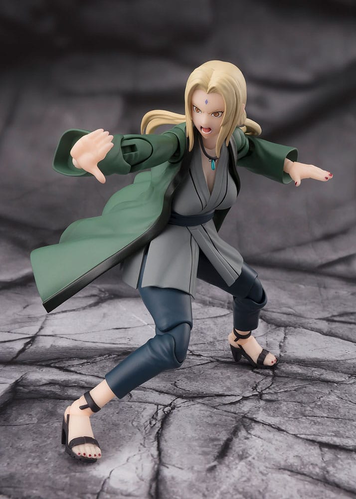 Bandai SHF S.H.Figuarts Naruto Shippuden Tsunade Medical Ninja Action Figure
