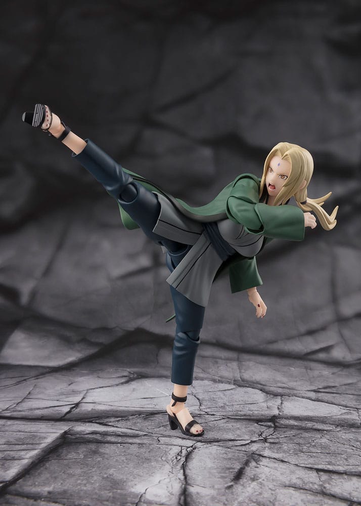 Bandai SHF S.H.Figuarts Naruto Shippuden Tsunade Medical Ninja Action Figure