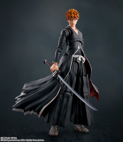 Bandai Shf S.H.Figuarts Bleach Getsugatensho Ichigo Kurosaki Action Figure