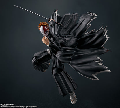 Bandai Shf S.H.Figuarts Bleach Getsugatensho Ichigo Kurosaki Action Figure