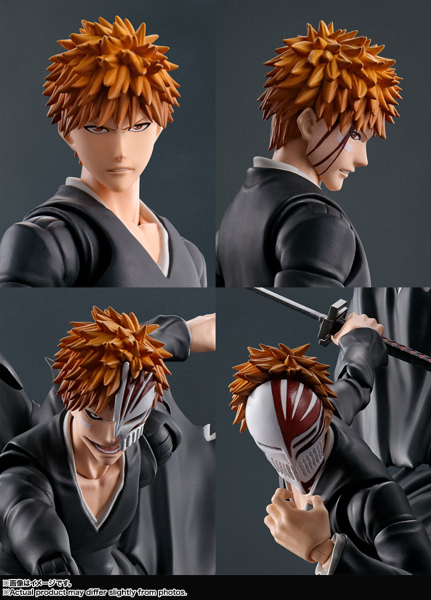Bandai Shf S.H.Figuarts Bleach Getsugatensho Ichigo Kurosaki Action Figure